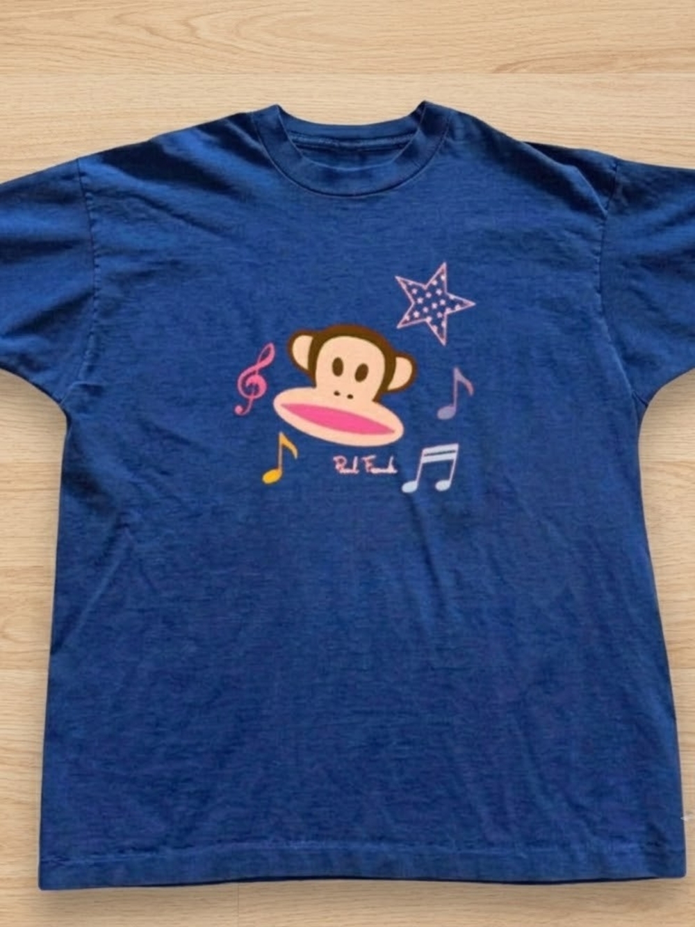 Paul Frank with musical notes and star graphic t-shirt